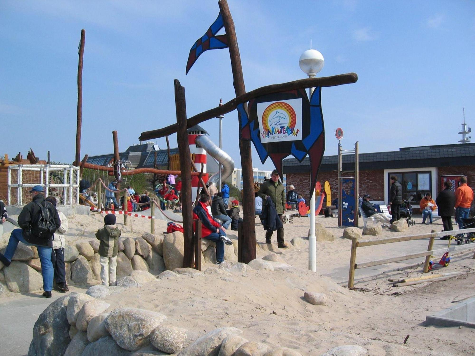 Kleine, niedliche Friesenwohnung Westerland Exterior foto